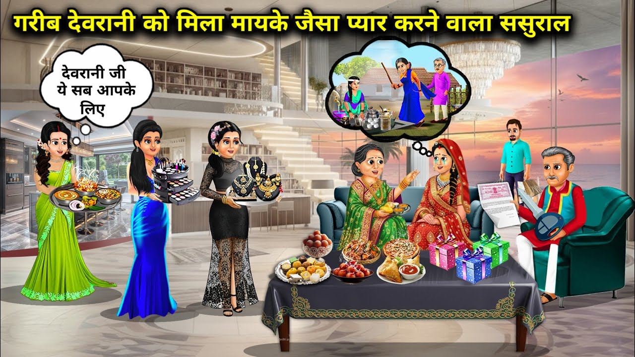 गरीब देवरानी को मिला मायके जैसा प्यार करने वाला ससुराल|Poor sister-in-law finds in-laws who love her