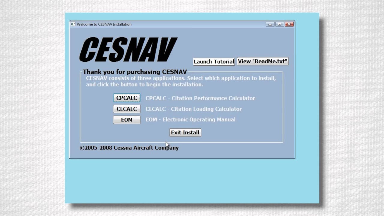 Windows CESNAV 1 of 4 Basic Installation Instructions