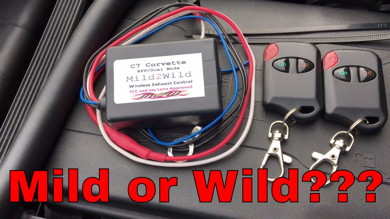 Mild2Wild Switch Install & Review!!! - C7 Corvette NPP Exhaust