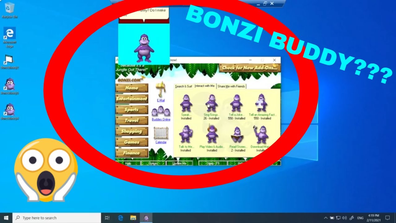 Testing Bonzi Buddy! (Malware Test #2)