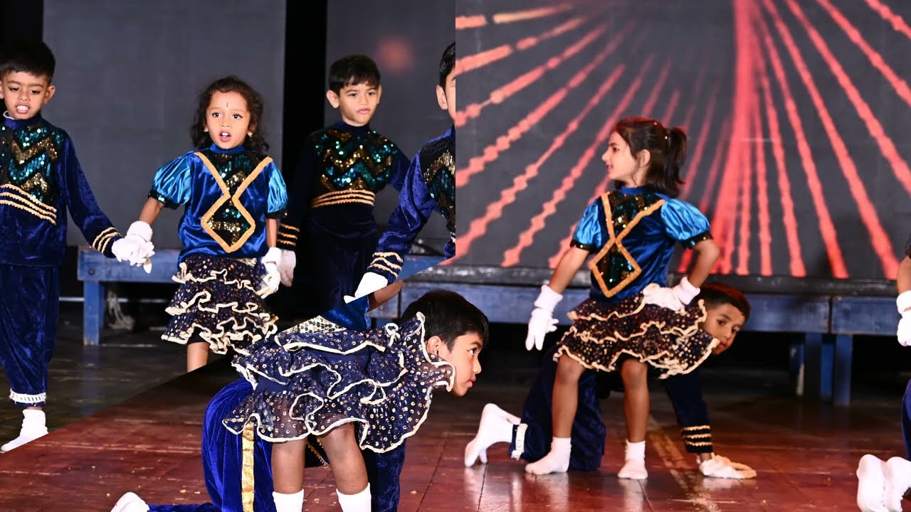 Mesmerizing Dance from SRKV UKG Kids