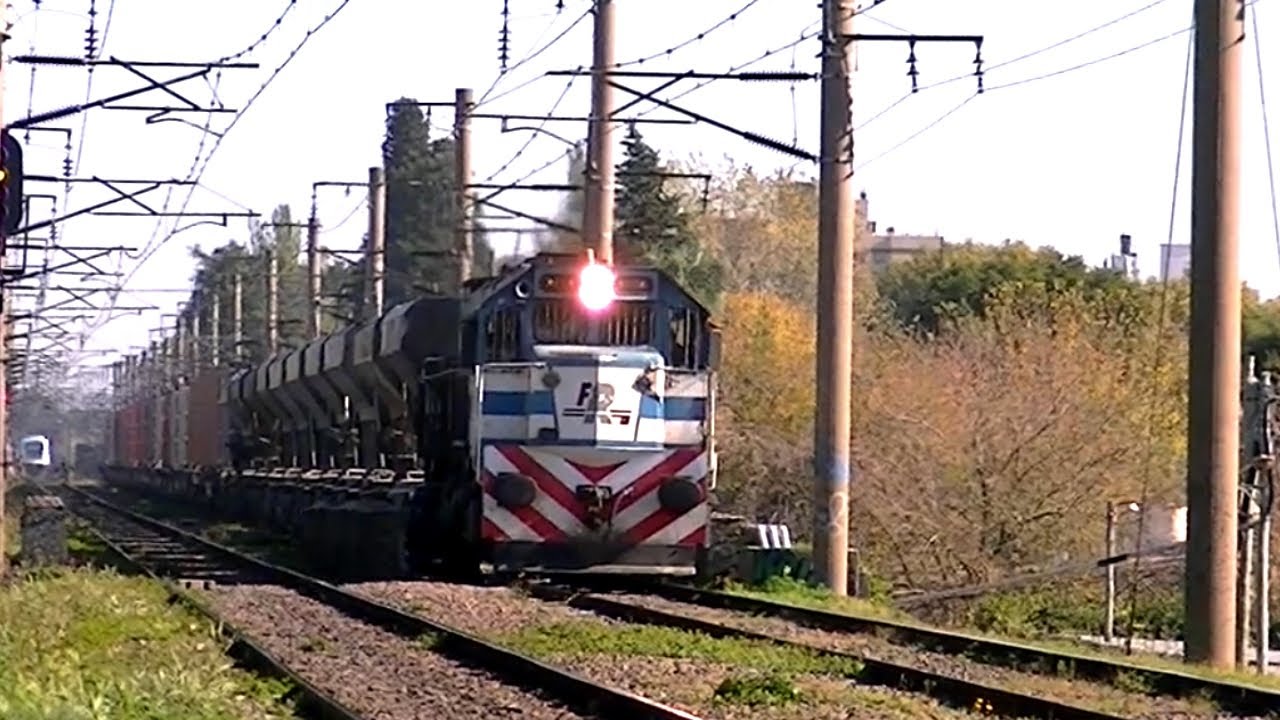 [4K] - EMD GT22CW 9016 + tren 494 