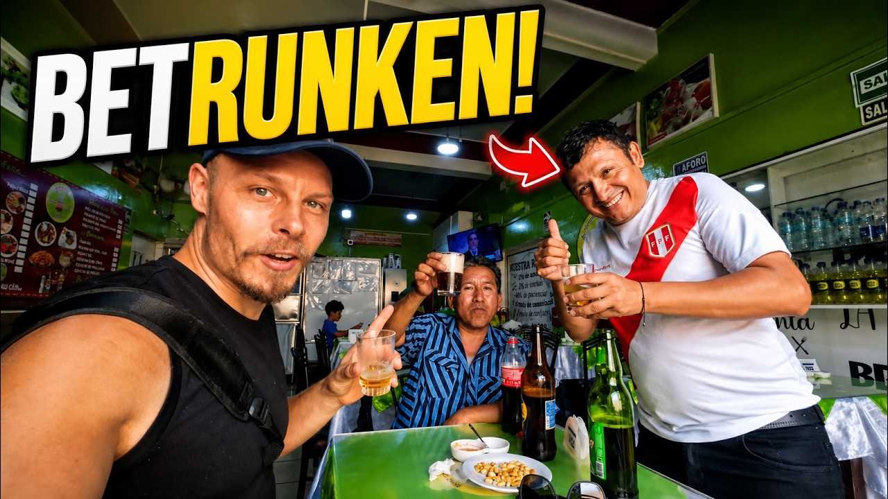 Prost! Einheimischen laden zum beste Bier in Peru ein 🇵🇪