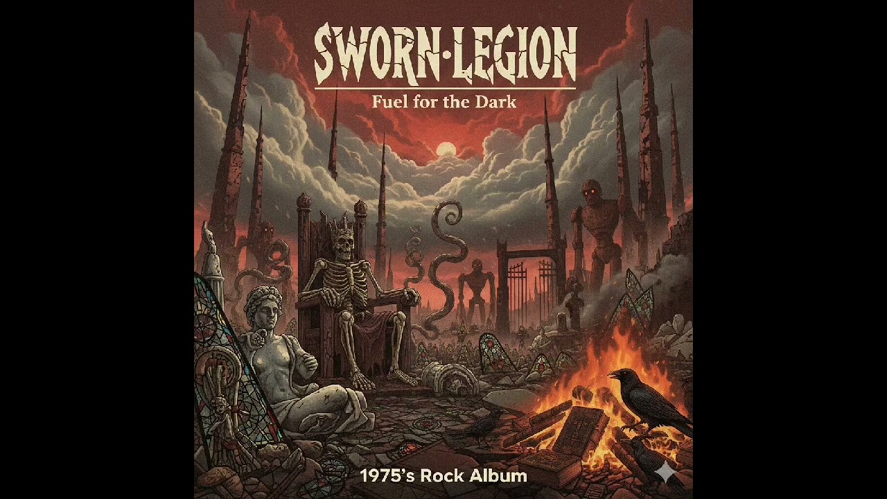 SWORN LEGION - FUEL FOR THE DARK (1970's Hard Rock)