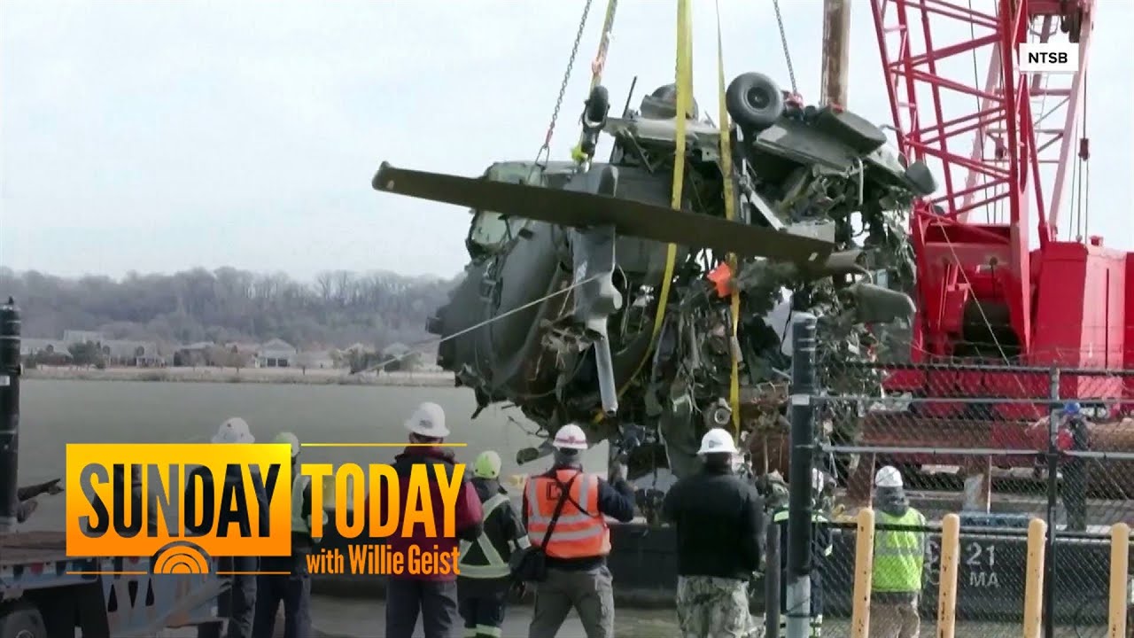 All major pieces of aircraft debris recovered from DC midair crash