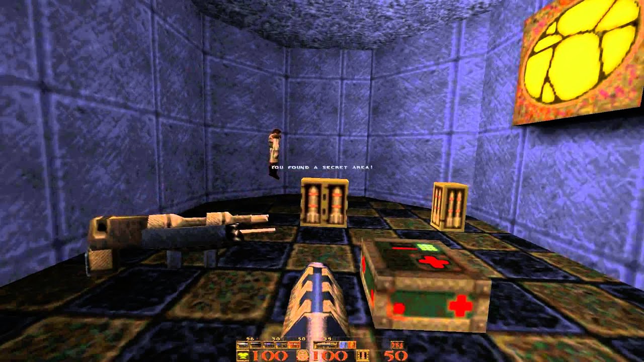 Quake - E4M6 - The Pain Maze (Nightmare, 100% kills & secrets)