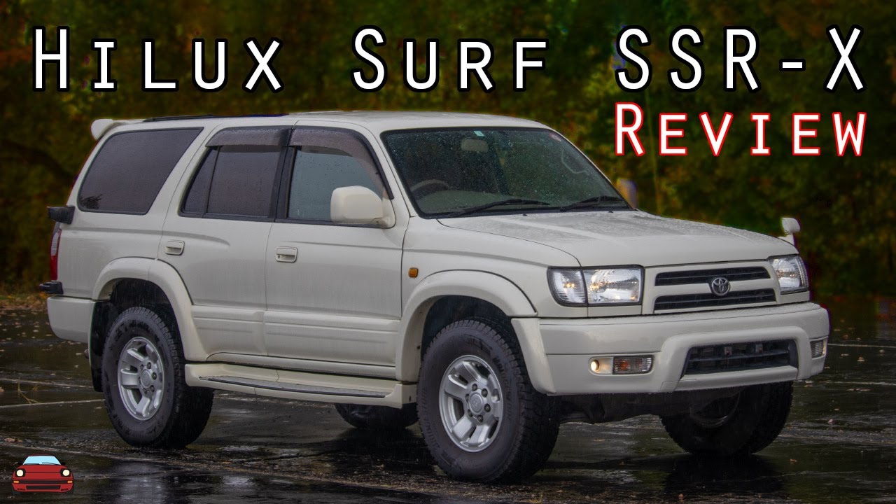 2000 Toyota Hilux Surf SSR-X Review - The JDM 4Runner!