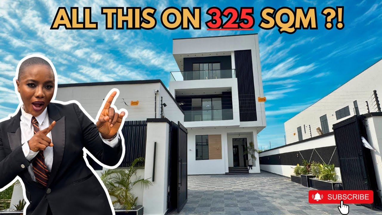 ALL THIS LUXURY ON 325SQM?! 😱 AJAH LEKKI DUPLEX TOUR LAGOS NIGERIA
