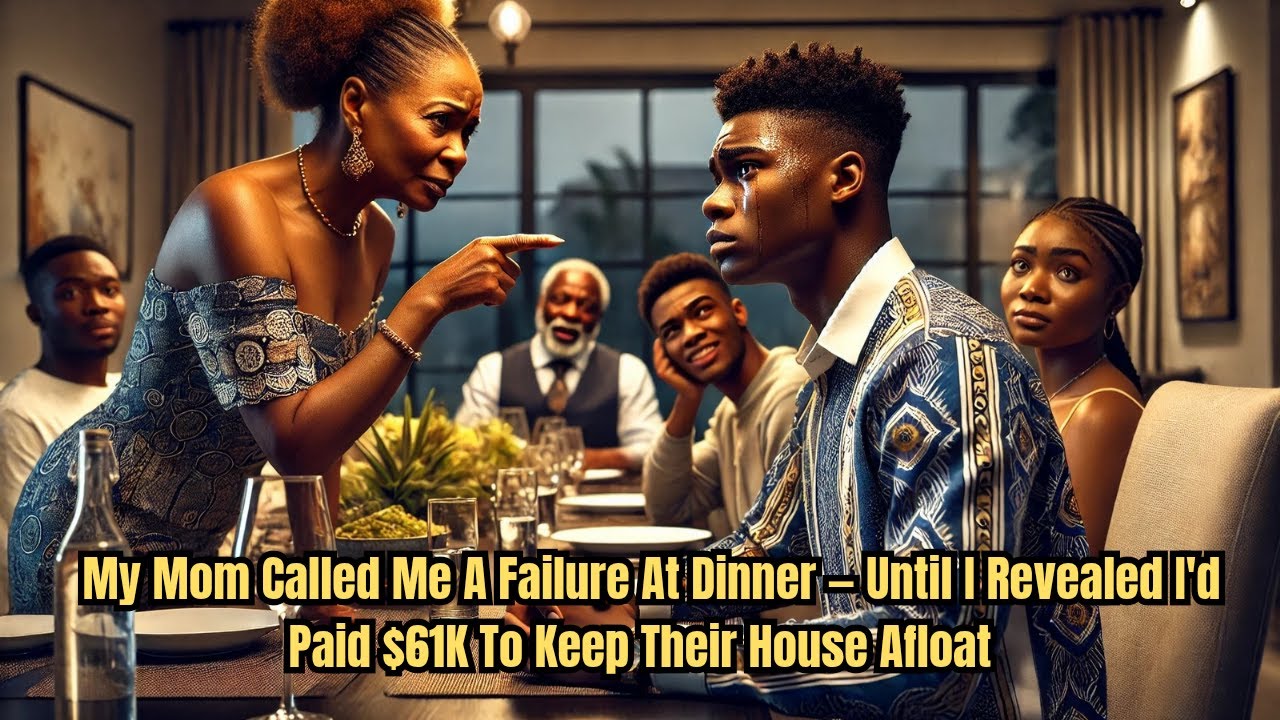 My Mom Called Me A Failure At Dinner — Until I Revealed I'd Paid $61K To Keep Their House Afloat
