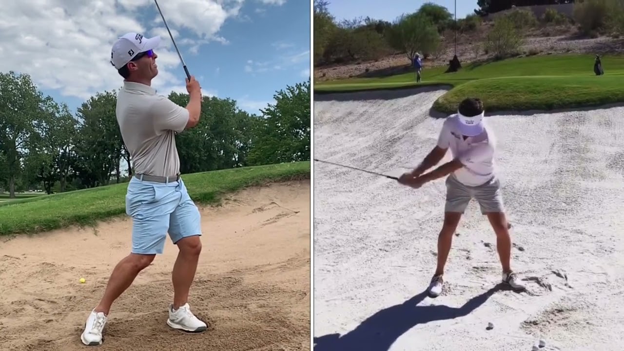 Bunker Shots Made Easy - Sand Technique & Practice Skills To Improve Your Sand Play #golf #bunker 