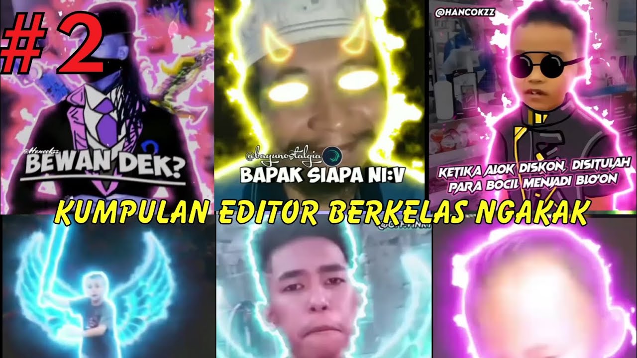Editor berkelas bikin ngakak