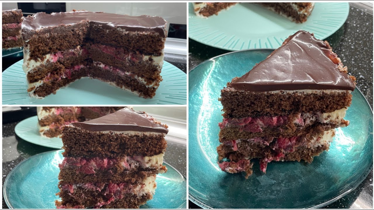 TORT DE CIOCOLATA CU VISINE / Cum pregatesti un PANDISPAN cu cacao