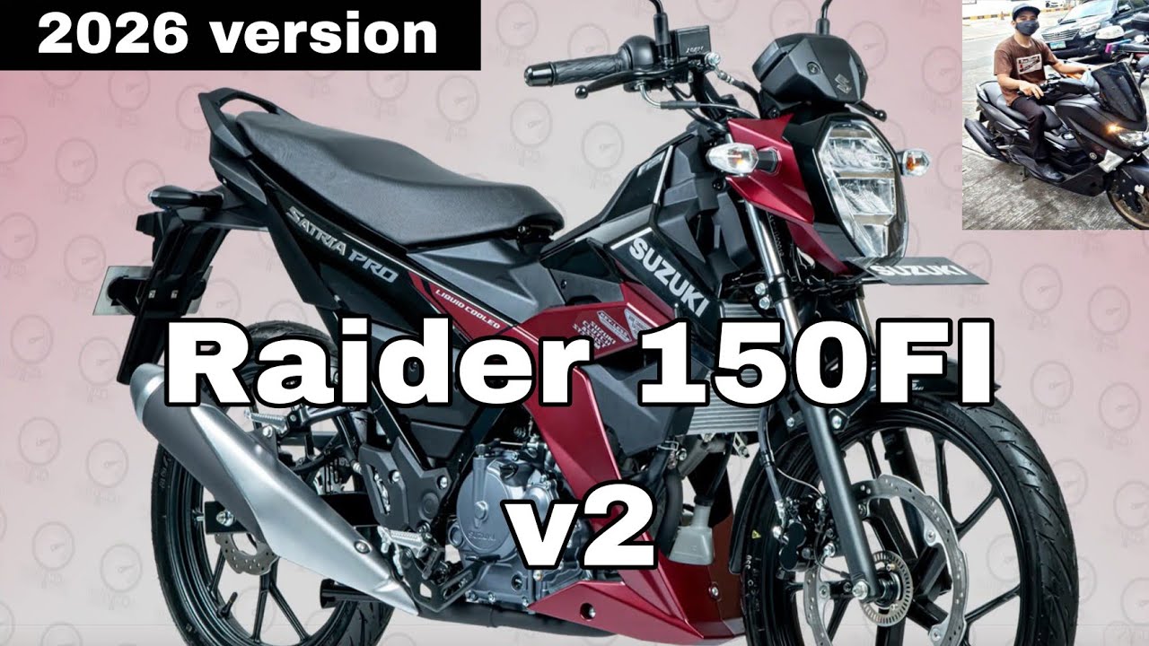 Привет, новый Suzuki Raider150Fi Pro 2026