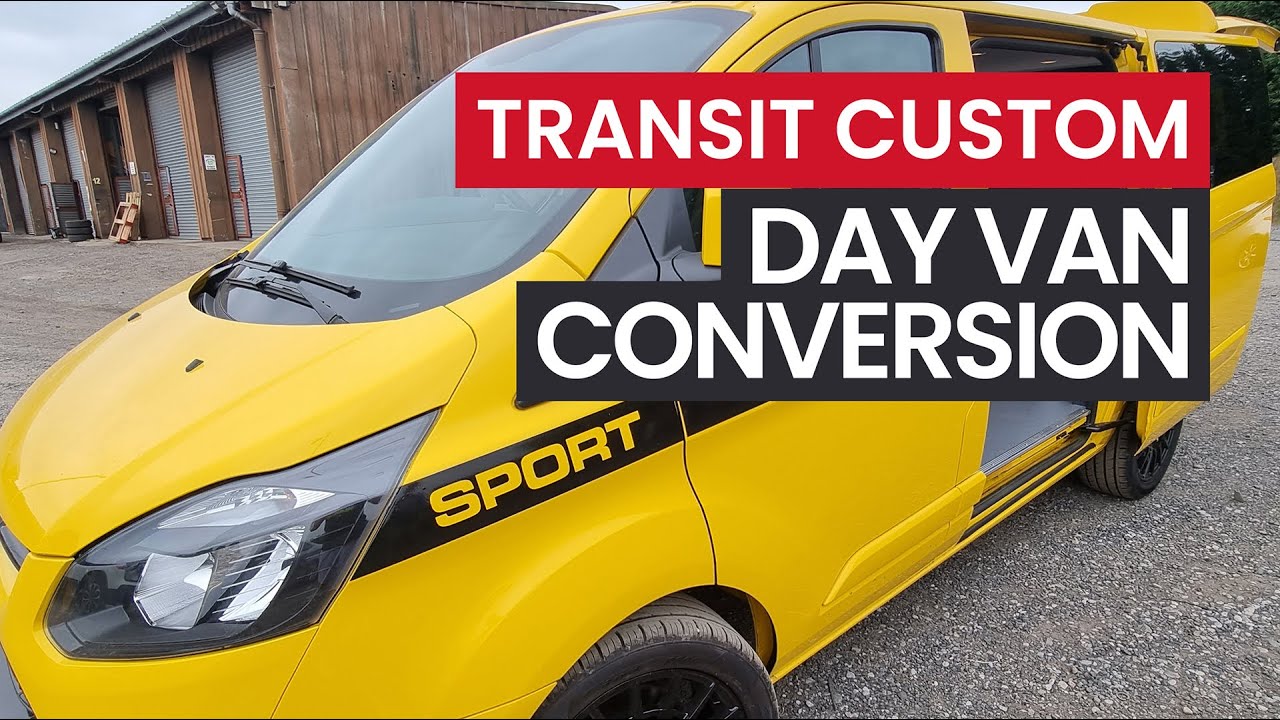 ТУР НА МИКРОАВТОБУСЕ: Переделка фургона Ford Transit Custom с низкой крышей в кемпер