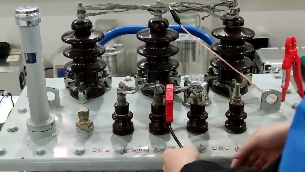 Huazheng brand HZ-2000H Tan Delta Tester Operate video