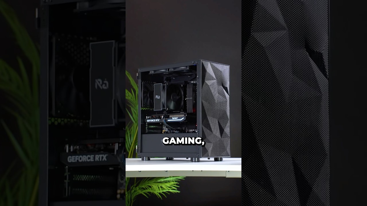 The BEST Looking Pre-Built PC!? 👑 NO RGB + ALL BLACK 🖤