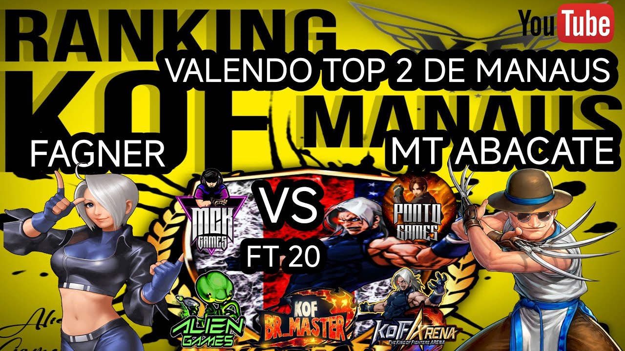 FAGNER VS MT ABACATE FT 20 OFF LINE PELO RANK KOF AM.