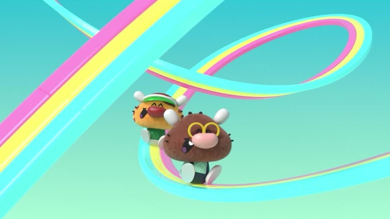 The Rainbow Slide | OGGY OGGY Cartoon for Kids | Oggy Oggy Compilation