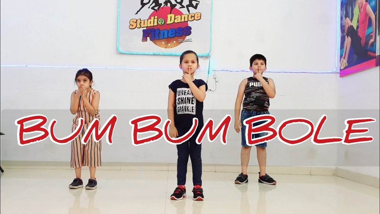 Bum Bum Bole | Tare Zameen Per | Kids Dance Choreography by Amit | Easy Steps