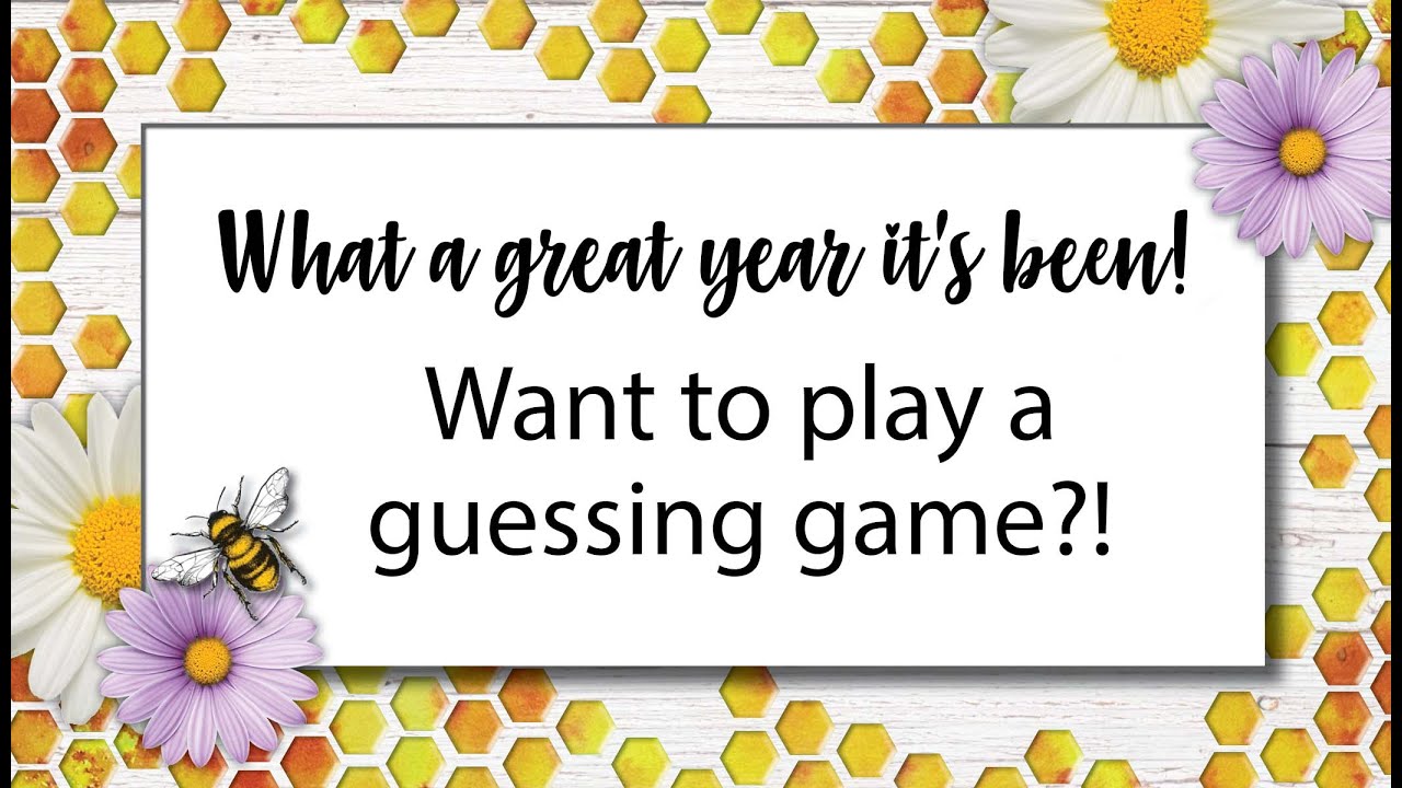 Year-End Guessing Game and Holiday Mini Word Search Review