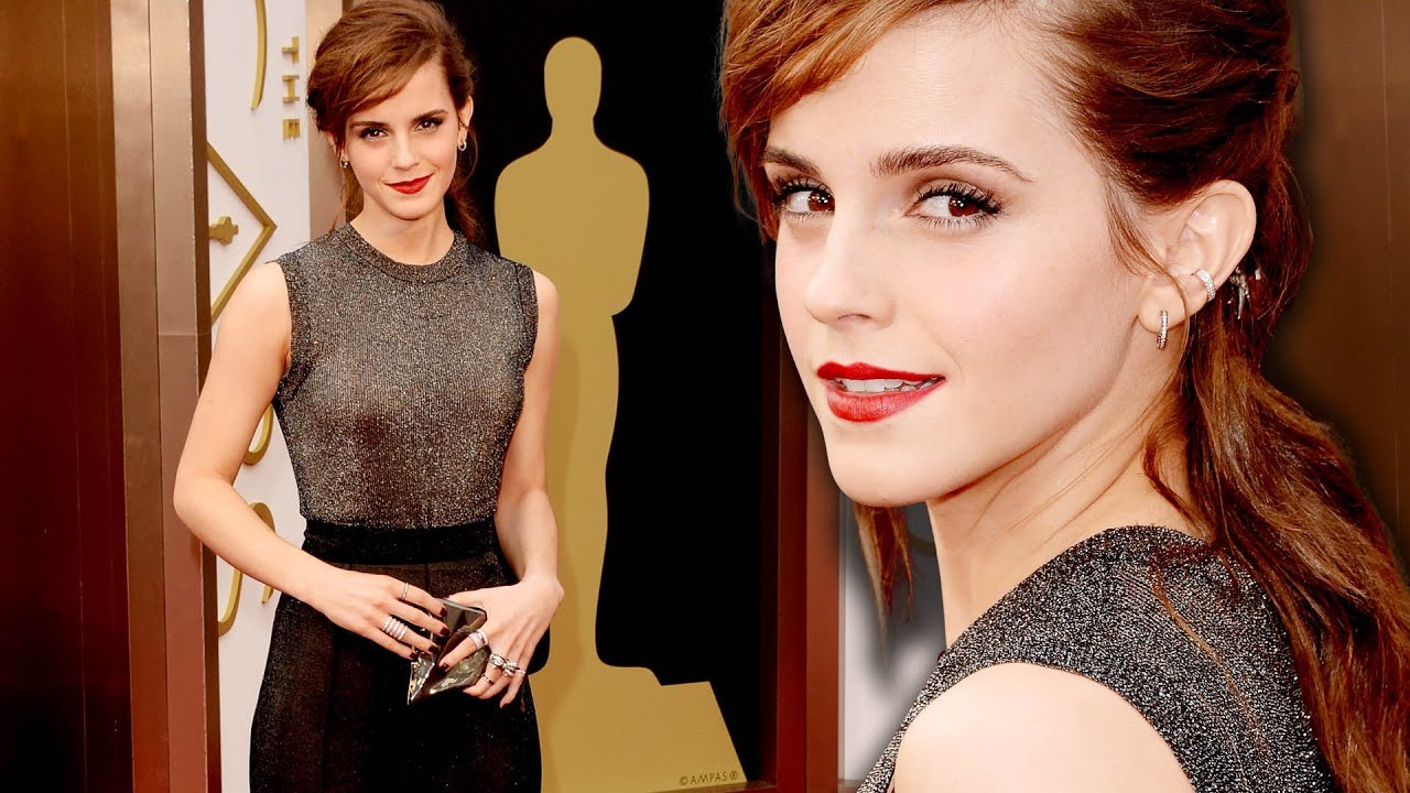 Emma Watson on the Red Carpet Oscars 2014