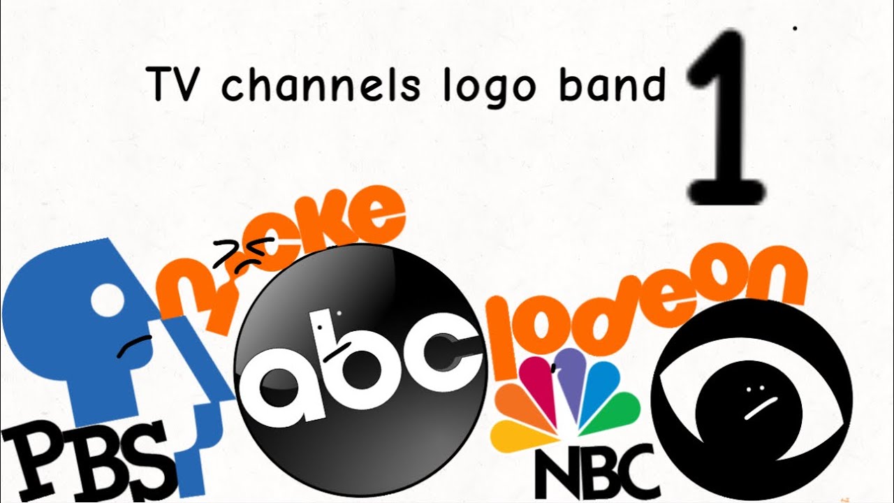TV channels logo band 1!￼