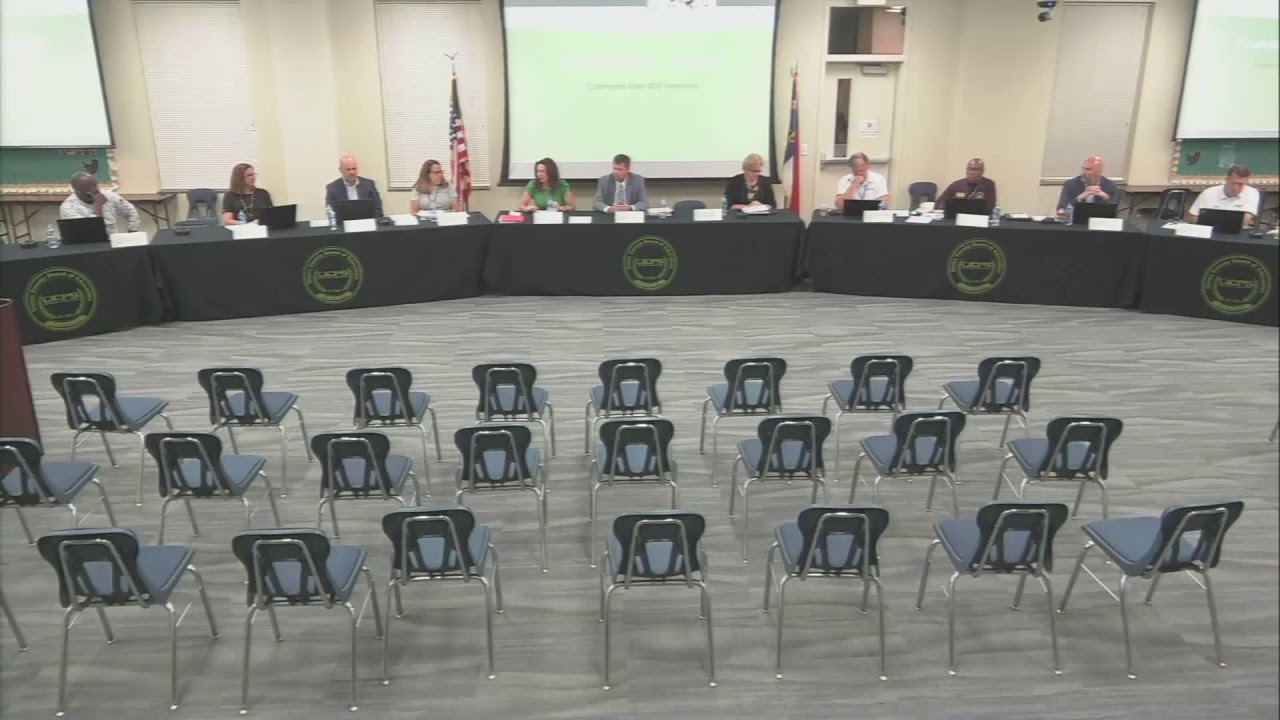 Union County Board of Education Meeting (May 3, 2022)