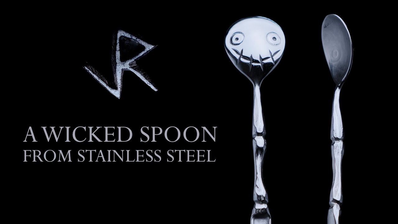 Forging a Wicked Spoon from Stainless Steel