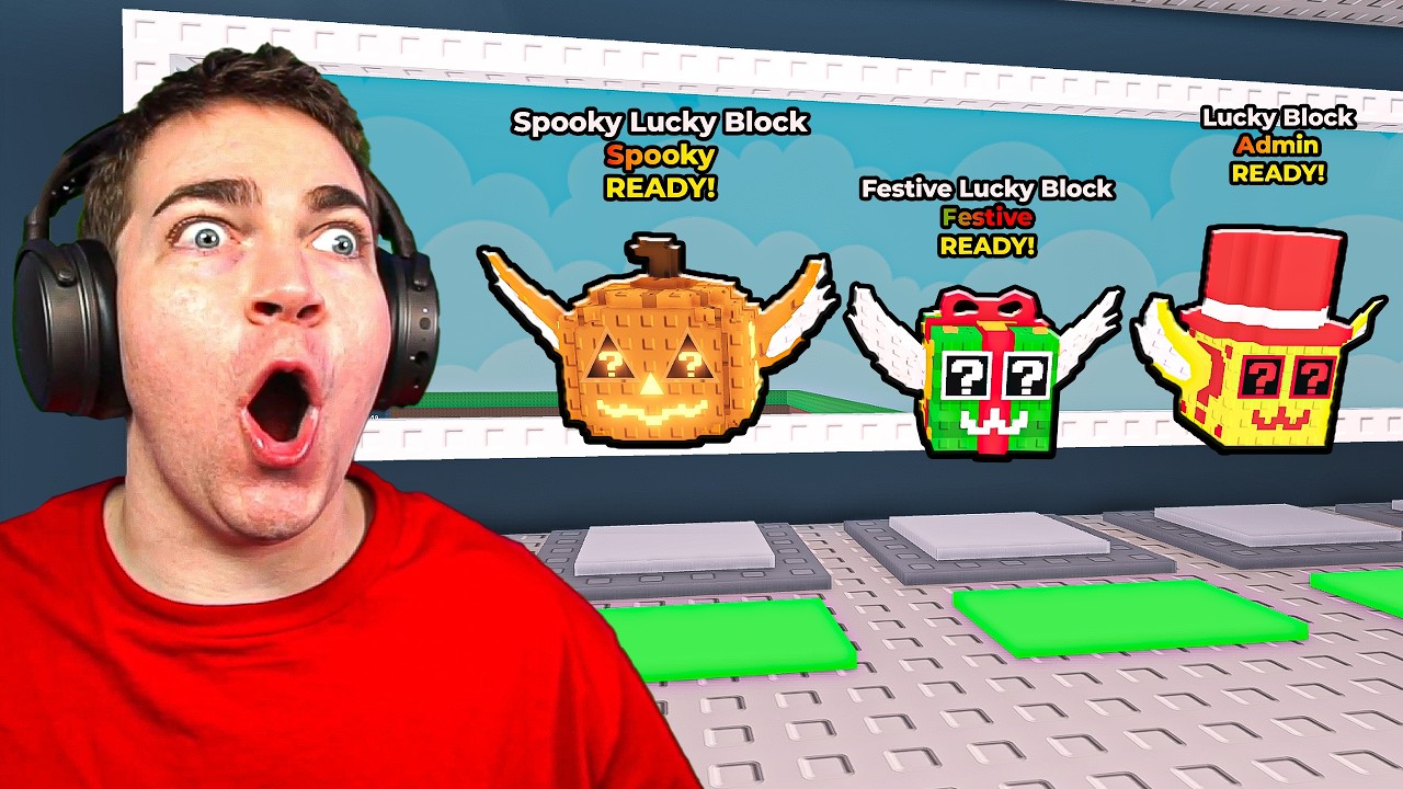 Opening EVERY lucky block..