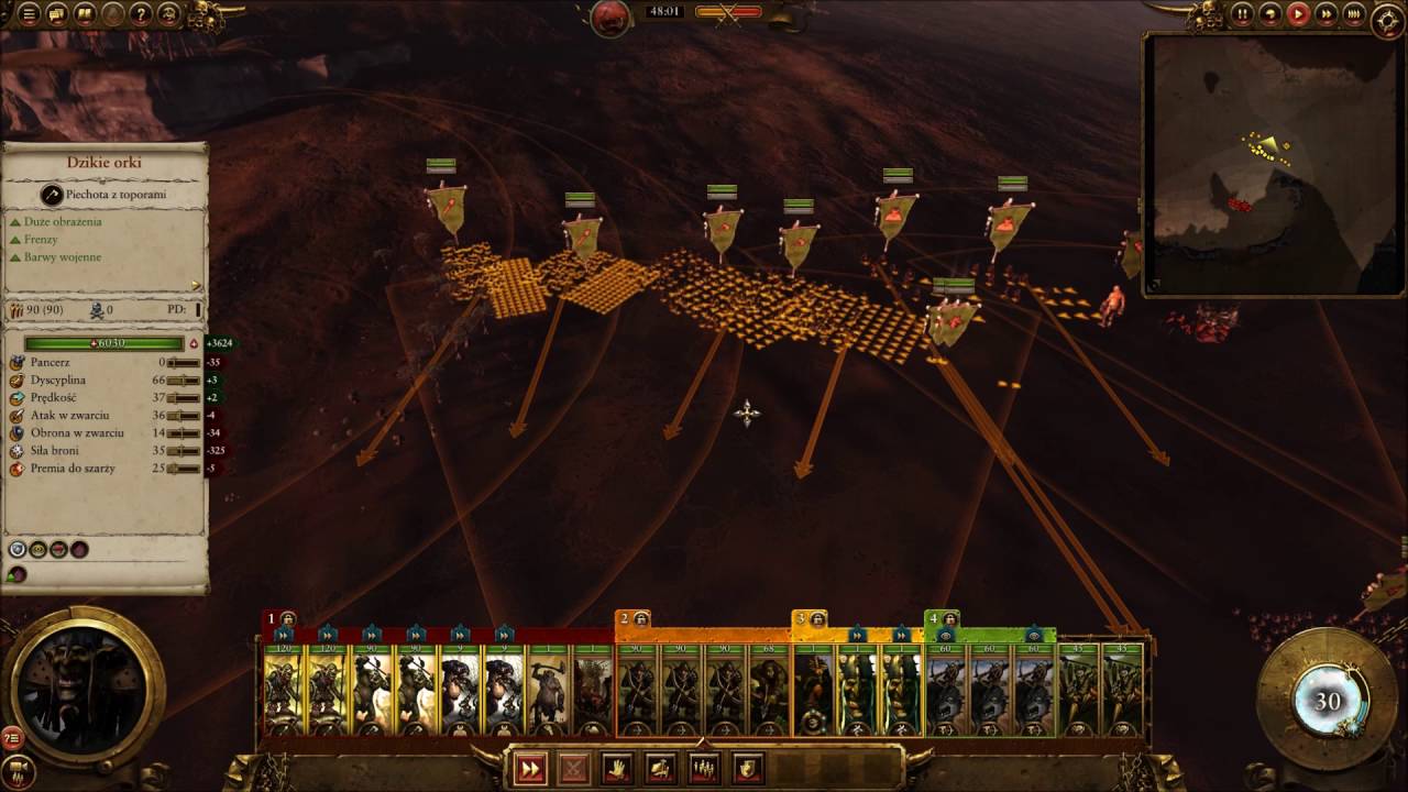 Total War Warhammer: Akademia Generalska - Sterowanie