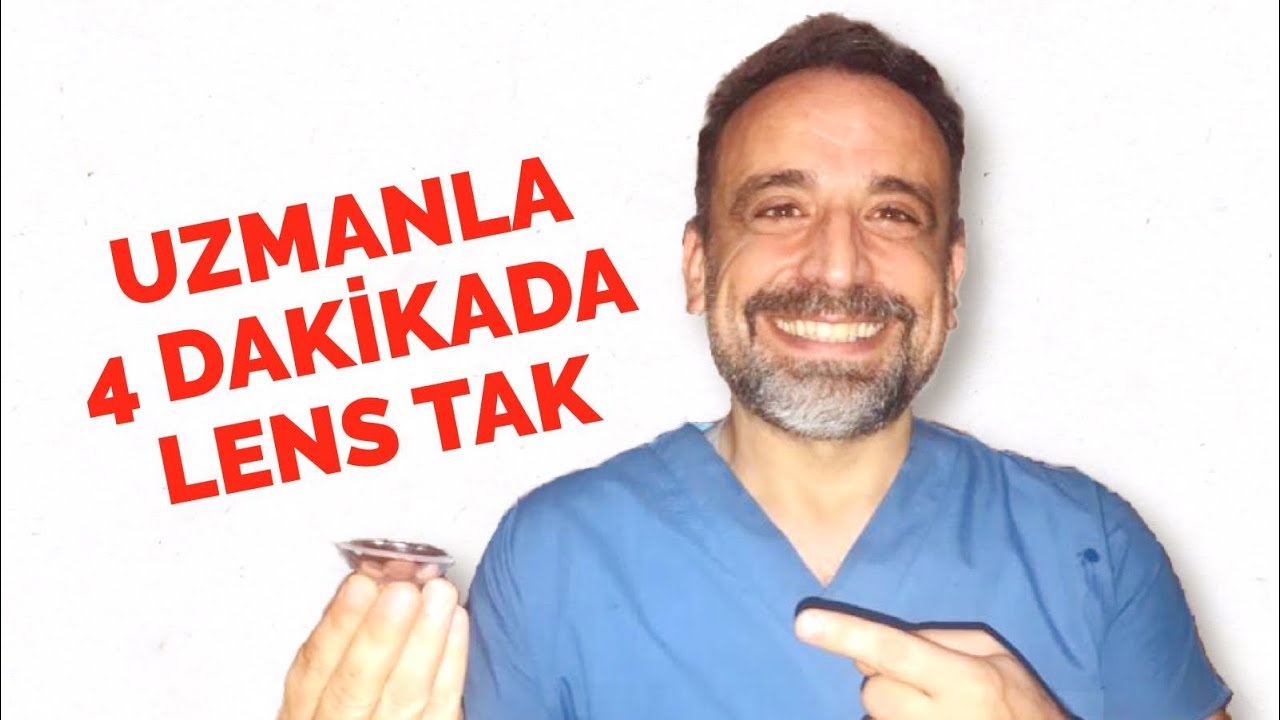 YENİ BAŞLAYANLAR!! 4 DKda Lens takmayı UZMANINDAN  &Ouml;ğrenin!! Lens Nasıl Takılır?