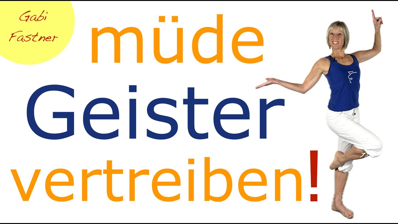 ☀️16 min. müde Geister vertreiben | frisch durch Bewegung in kurzer Zeit, ohne Geräte, im Stehen