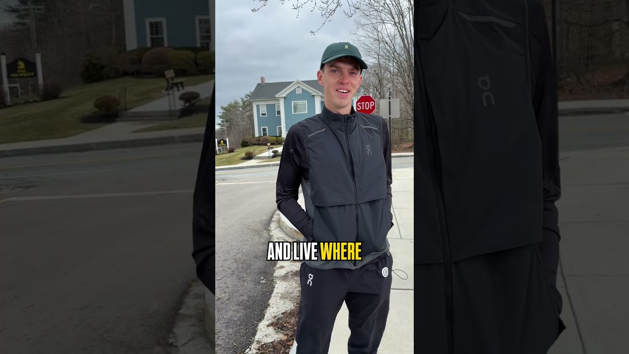 He ran the Boston Marathon in 2:08