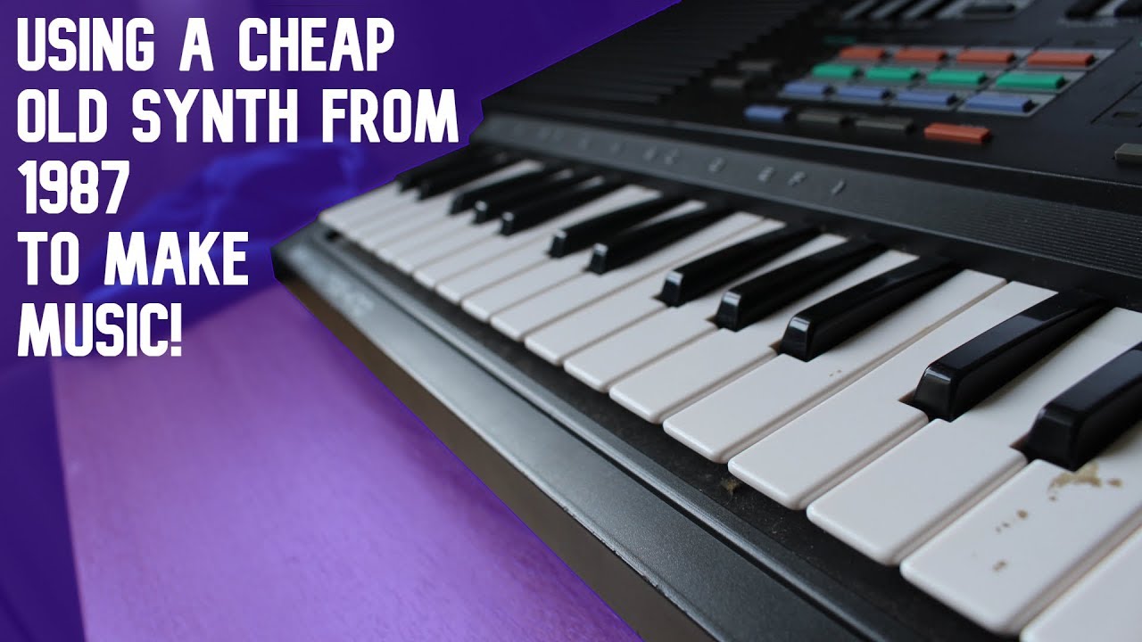 Making music with a £40 Synth - Yamaha PortaSound PSS470