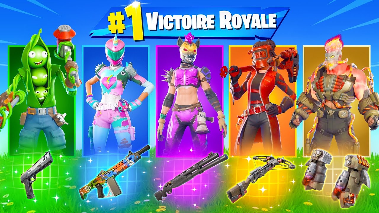 SKIN Saison 3 ALÉATOIRE CHALLENGE ! Défi FORTNITE Battle Royale