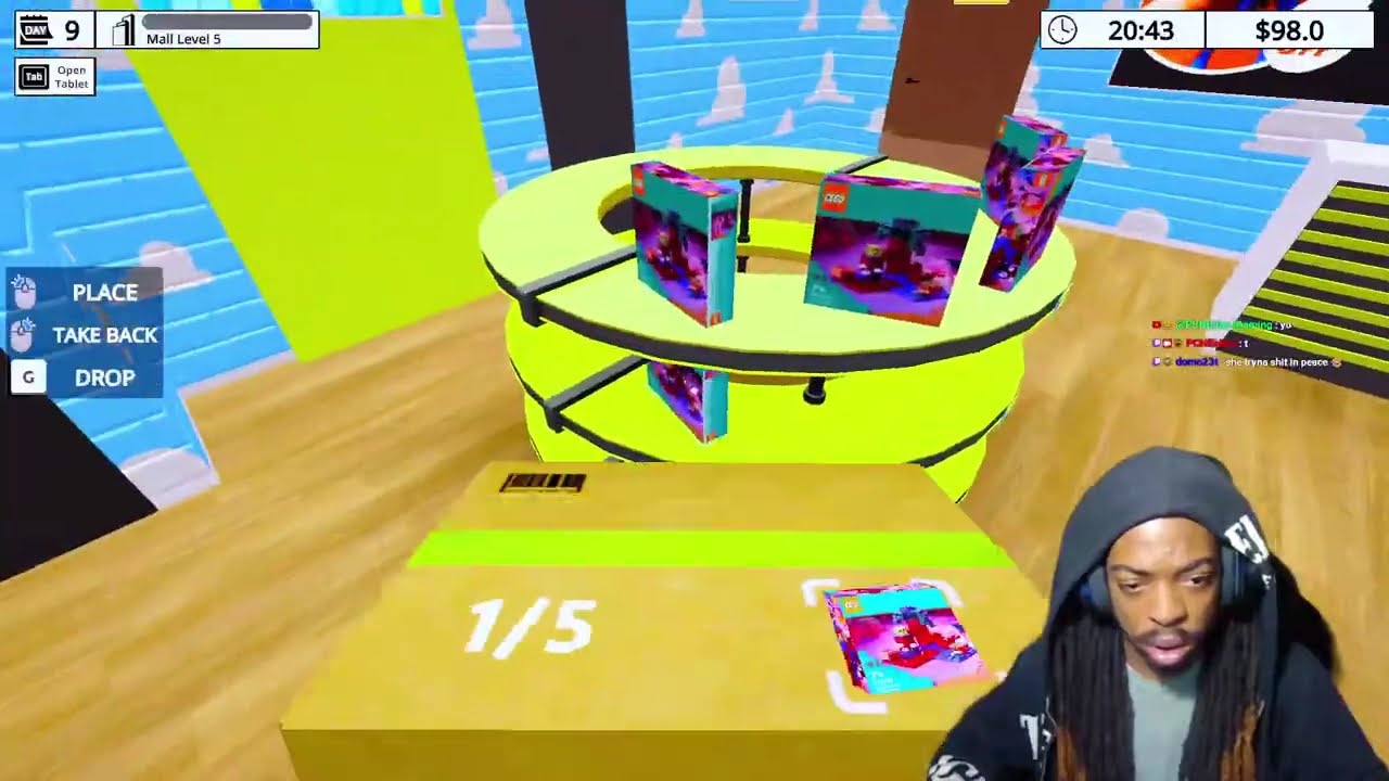 🏦PCNBabyJ Wonder Land🏦 Day 9+🏦$100k+ Revenue🏦Mall Simulator🏦