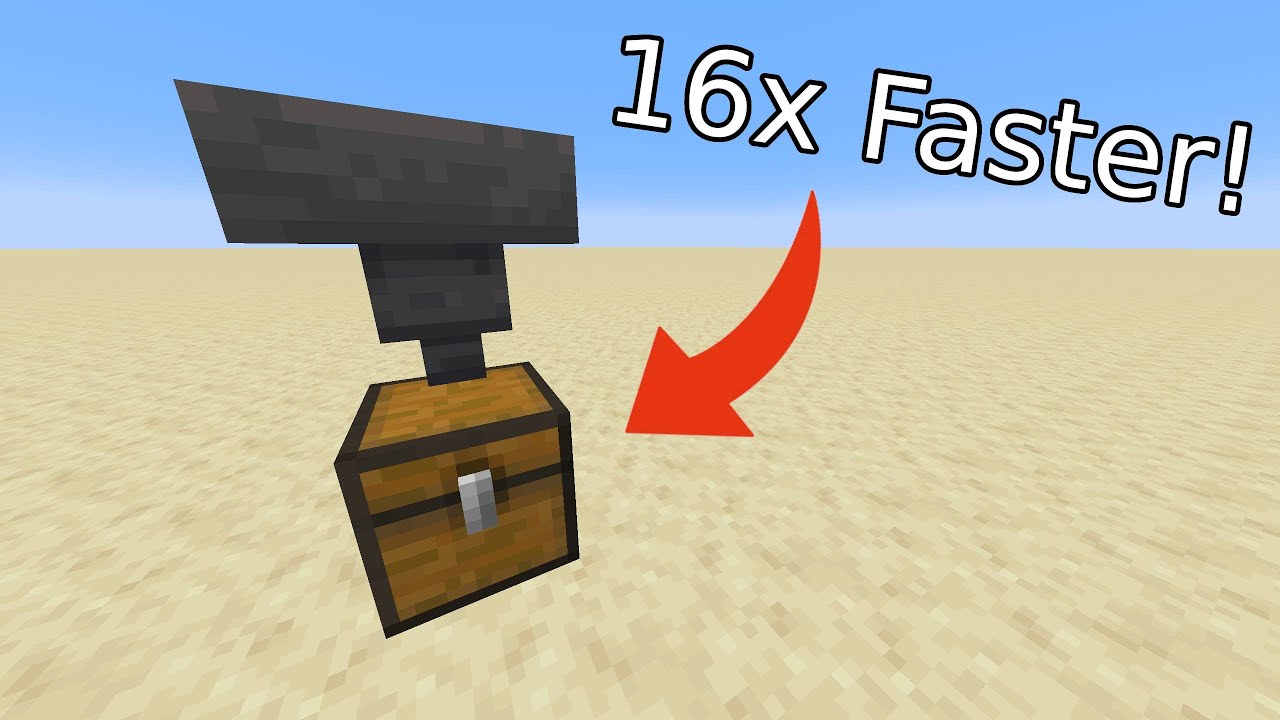 FAST and SIMPLE Bulk Item Storage in Minecraft [Tutorial]
