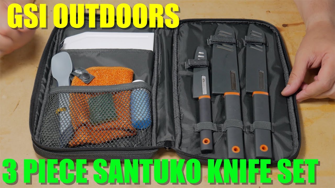 GSI Santuko Knife Set - Essential Outdoor Kitchen Gear??