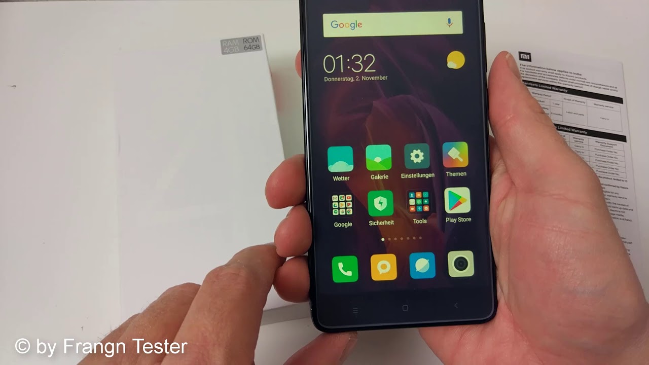 Xiaomi Redmi Note 4 - Unboxing und Hands-on