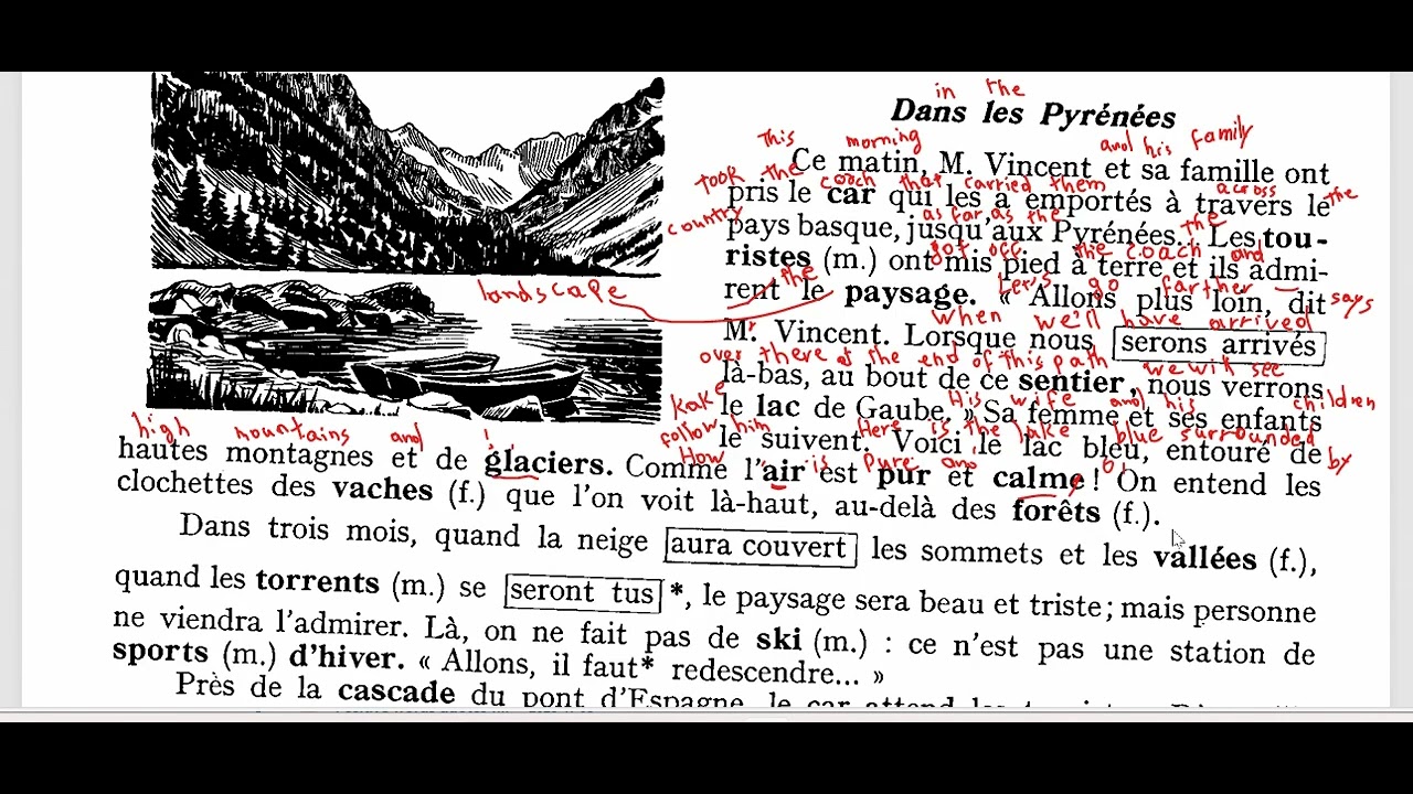 Learn French with madame Maha Leçon 231 Lire et répondre aux questions