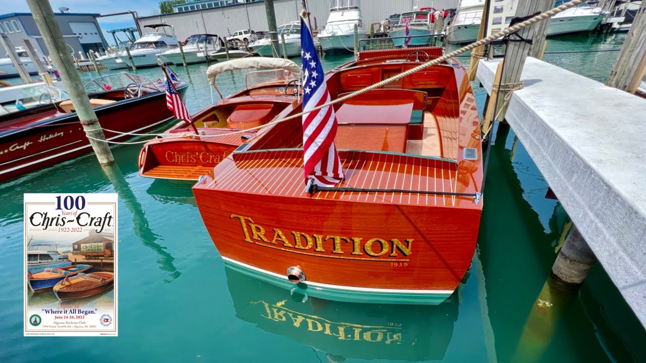 100 Years of Chris Craft - “Where It All Began” - Algonac Harbour Club, Michigan - A Walking Tour