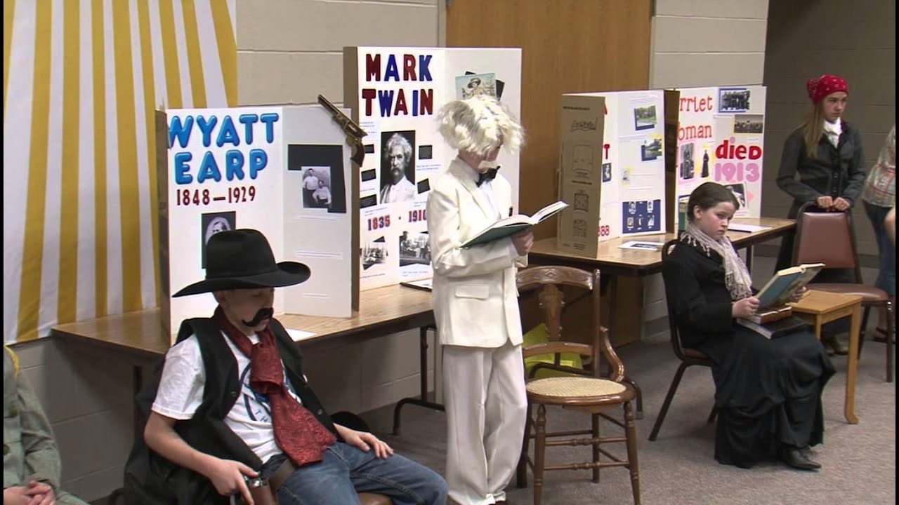 In Focus: Student Wax Museum Displays History - Lakeland News at Ten - April 17, 2015
