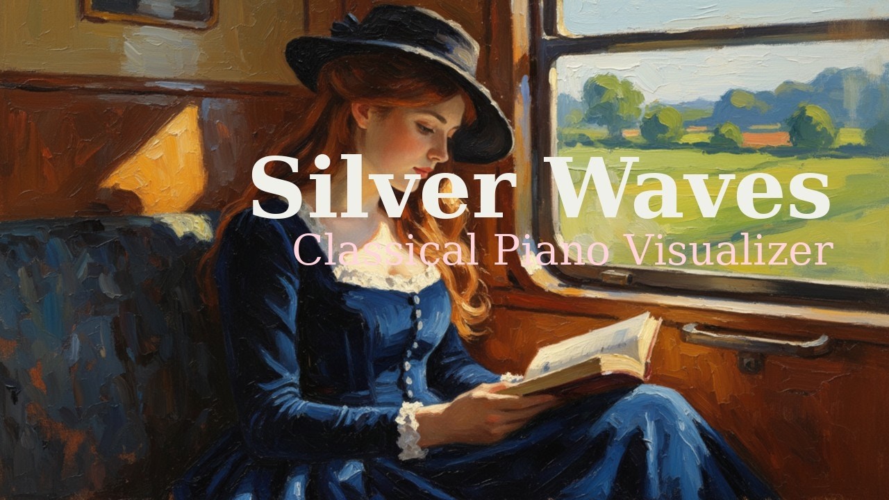 Wyman - Silver Waves | Classical Piano & ArtClassical Music in Renoir Style| Breath of Canvas