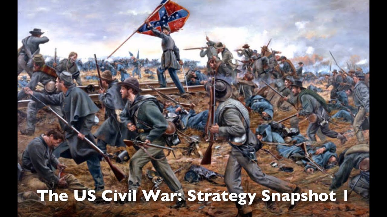 The US Civil War - Strategy Snapshot (Turn 2 1861)
