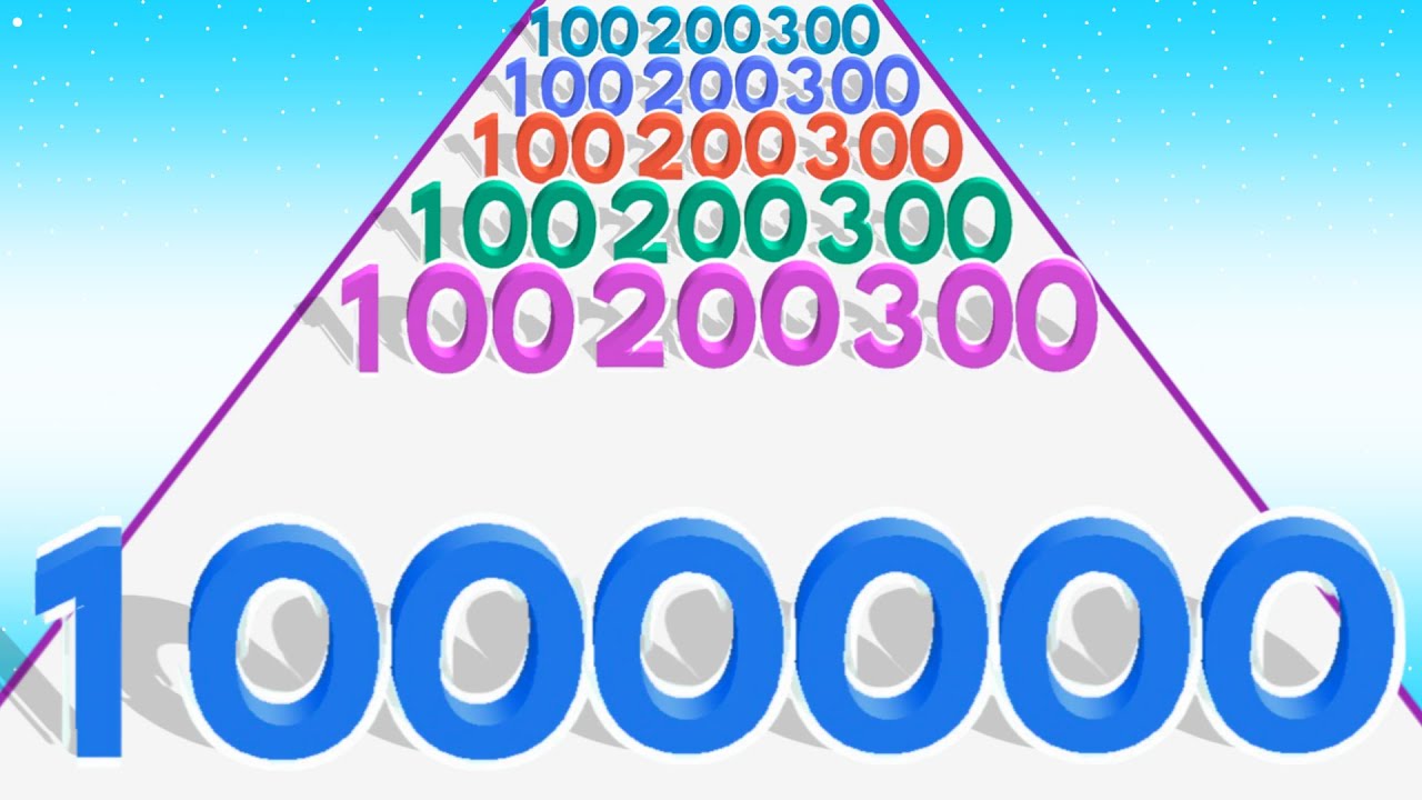 Merge Master Number Run - Level Up Number Max Level Satisfying Gameplay (Infinity Run 2048)