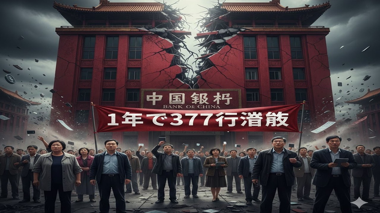 なぜ1年で377行？中国経済に何が起きているのか