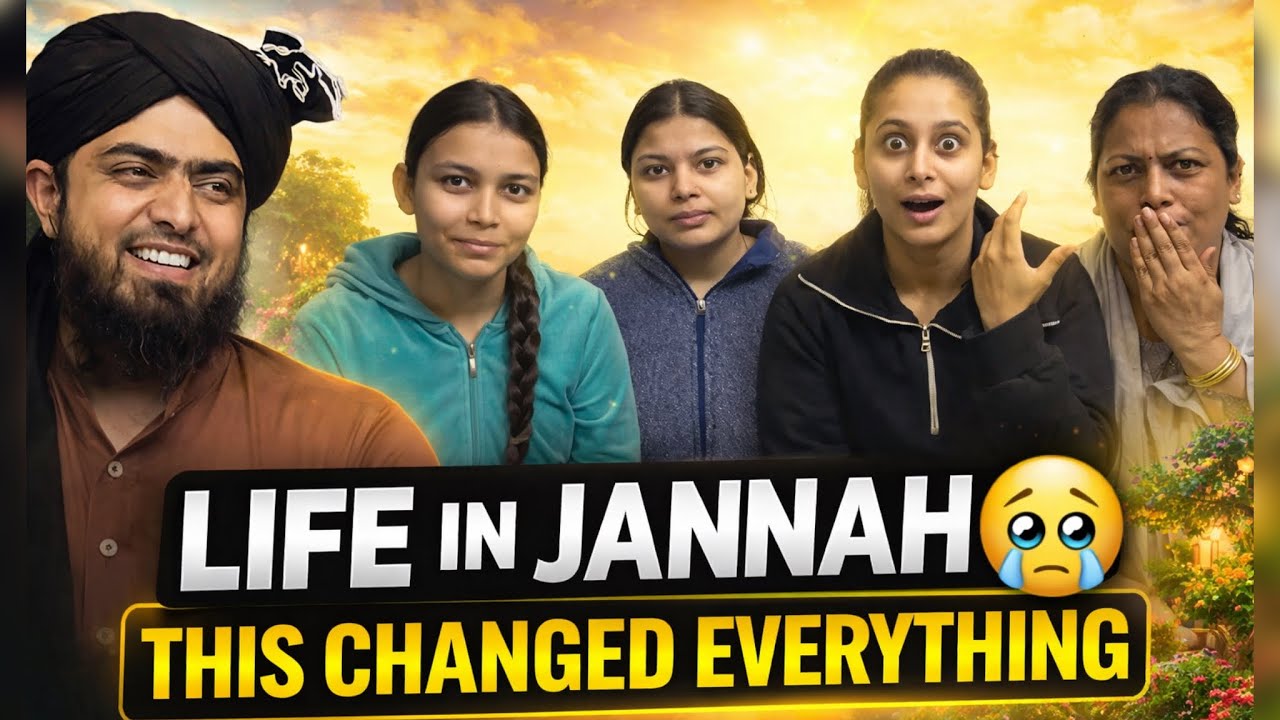 &ldquo;Life in Jannah 😭 | Eng Muhammad Ali Mirza | Emotional Reaction By The Indian Girls