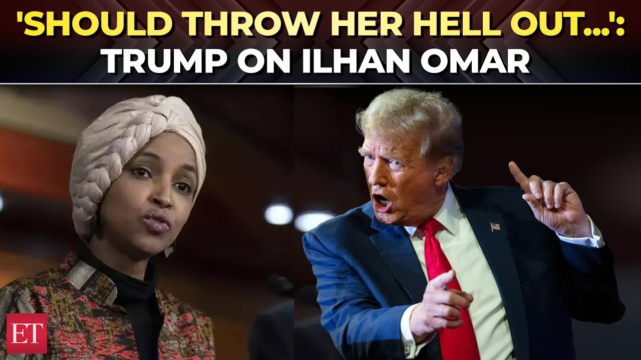'Should throw her hell out of country...': Trump attacks Congresswoman Ilhan Omar 'from Somalia'