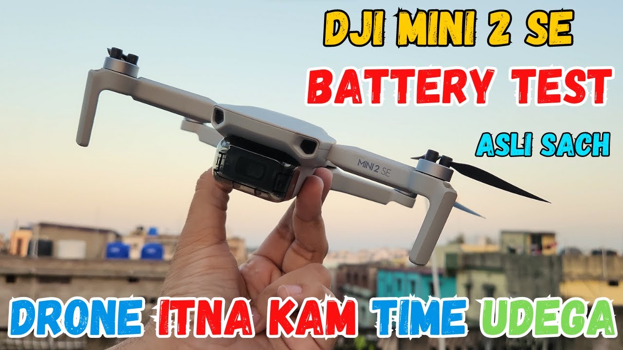 Dji Mini 2 / Mini 2 se Battery Test in Hindi | Drone Crash Hogya