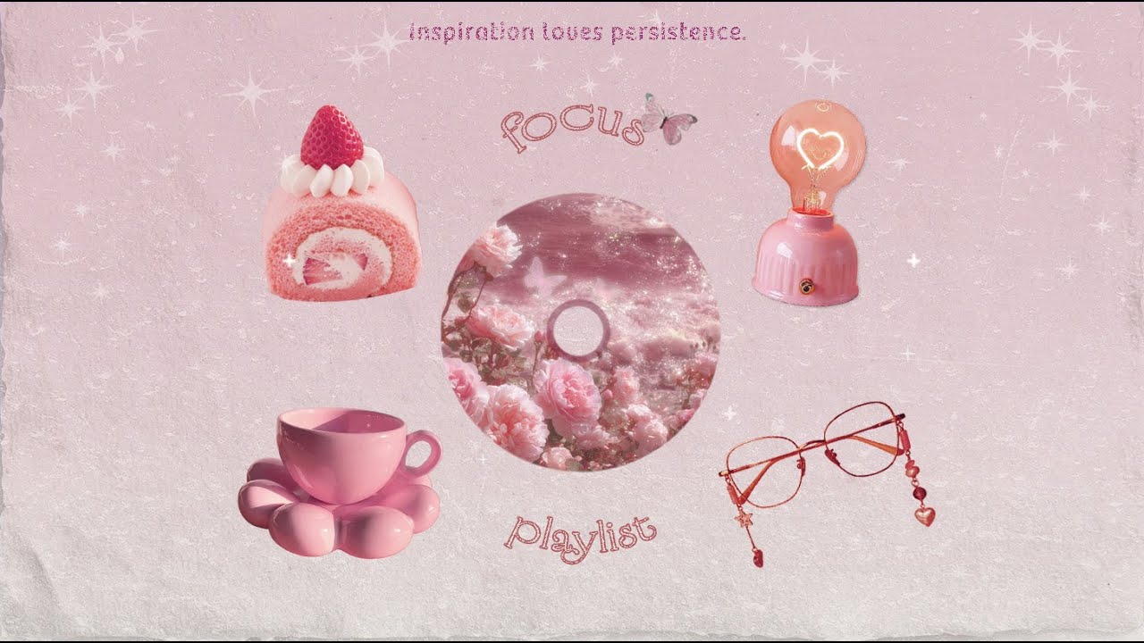 Inspiration loves persistence. 🍓❤️ y2k cute & kawaii lofi for study & focus